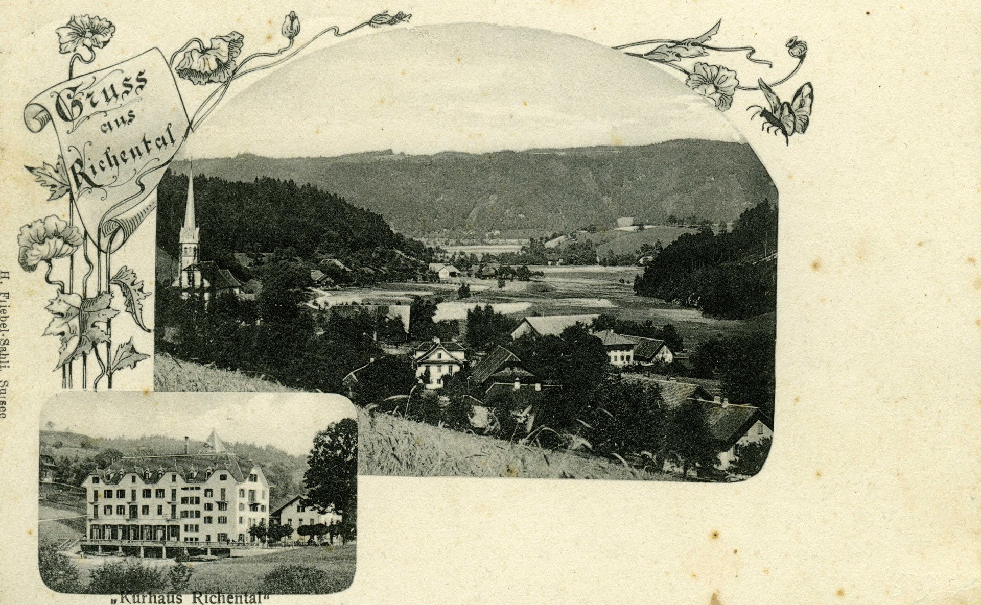 Gruss aus Richenthal 1908
